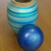 Holly Box With Painted Exterior 02 Holly Box With Painted Exterior 02